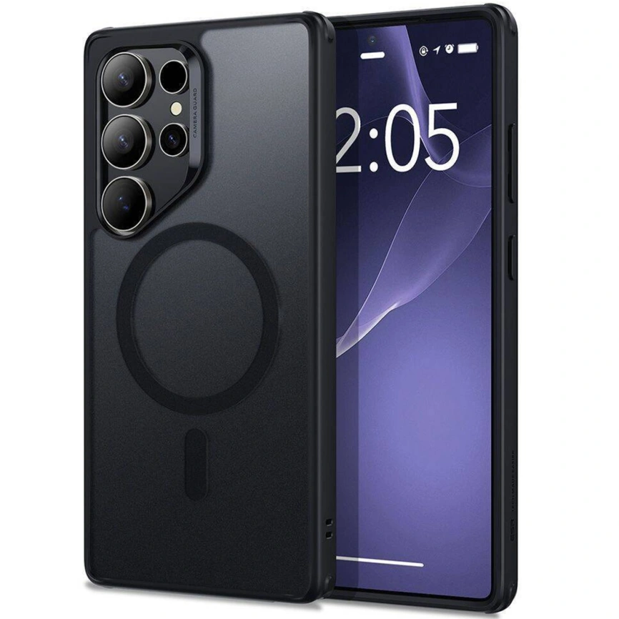 Чехол ESR Classic Hybrid Halolock Magsafe для Galaxy S25 Ultra (4894240253304) Frosted Black фото 1