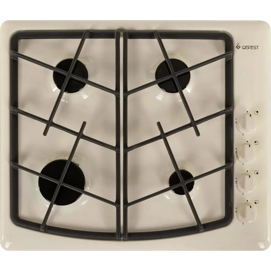 Газовая варочная панель Gefest СГ СН 1211 К81 Cream фото 1