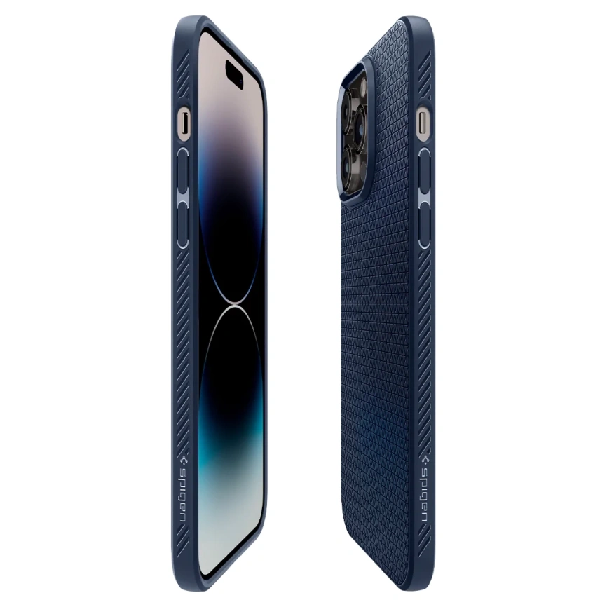 Чехол Spigen Liquid Air для iPhone 14 Pro (ACS04958) Navy Blue фото 3