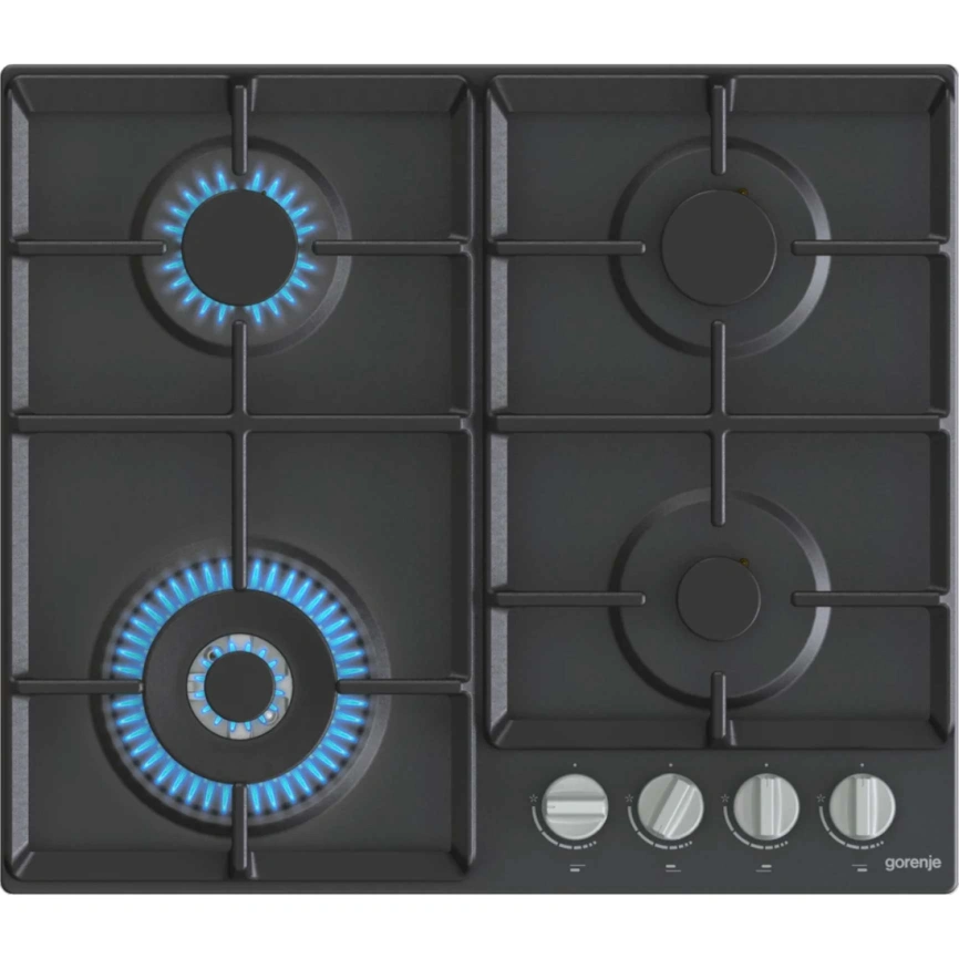 Газовая варочная панель Gorenje GW641EXB Black фото 1