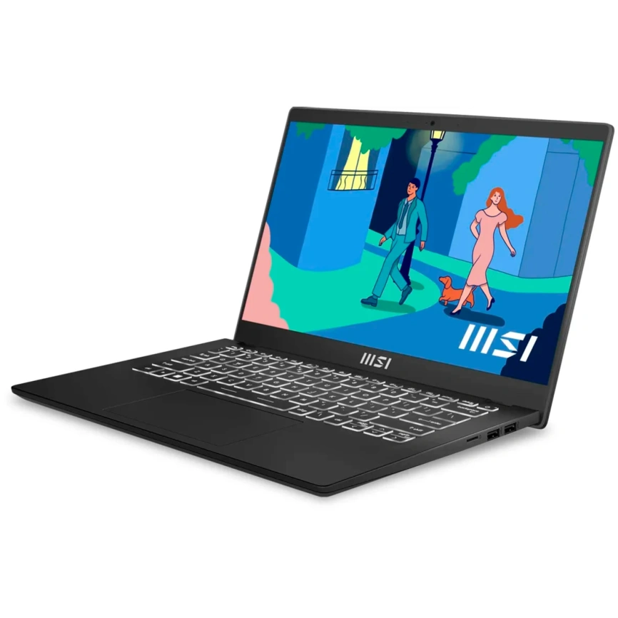 Ноутбук MSI Modern 14 C7M-239XRU 14 FHD IPS/ R5-7530U/8GB/512GB SSD (9S7-14JK12-239) Black фото 4