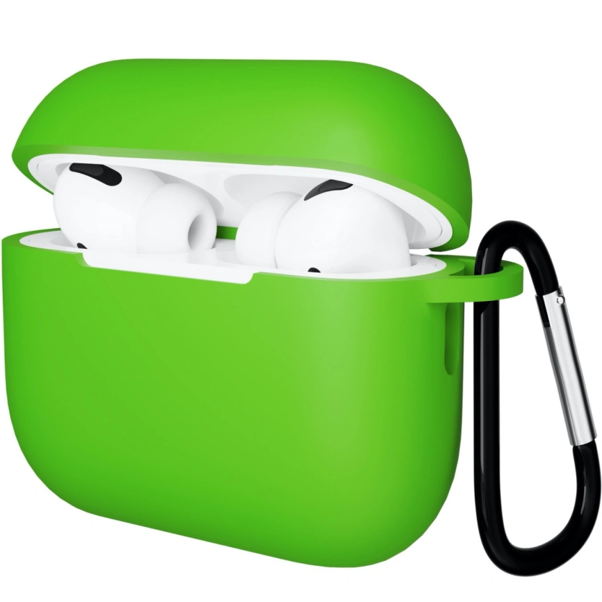 Силиконовый чехол Gurdini для AirPods Pro 3 Green фото 1