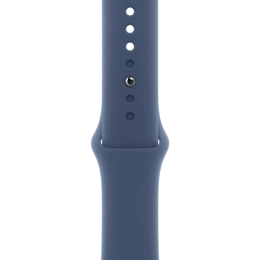 Смарт-часы Apple Watch SE (2024) 44mm Silver Aluminium Case with Denim Sport Band M/L (MXER3) фото 2